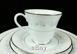 Noritake Marywood 60 Pc Set Service For 12 China Japan 2181 Blue Flowers