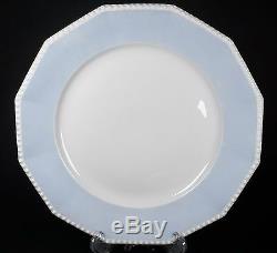 Nymphenburg Porcelain Pearl Perl Blue Dinner Plate