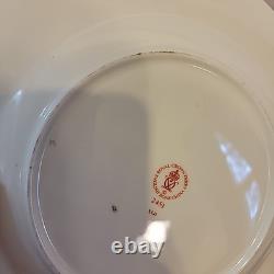 Old Imari 2451 Royal Crown Derby Red Blue Gold English Bone China Dinner Plate