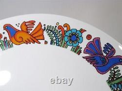 Older Villeroy & Boch Luxembourg Acapulco 4 Dinner Plates Milano Blue Mark