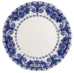 Osborne Flow Blue Dinner Plate Round Platter Ridgways Antique A Beauty