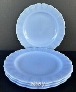 PYREX Delphite Blue Glass Pie Crust Dinner Plates 9 1/4 Set of 4 Canada