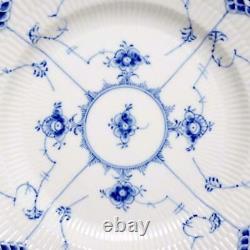 Pair (2) Vintage Royal Copenhagen Blue Lace Dinner Plates #571