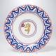 Palio di Siena Italian Contrade Pantera Panther Red Blue Dinner Plate 11