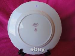 Paragon Gilt Cobalt Blue Dinner Plate For Queen Mary Signed H Holdcroft 1913 (1)
