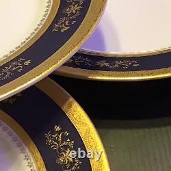 Philippe Deshoulieres Orsay Bleu 10.5 Dinner Plates (5)