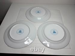 Pip Studio Love Birds Blue Dinner Plate 10.6in(27cm) Set of 3 From JAPAN