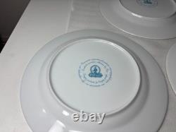 Pip Studio Love Birds Blue Dinner Plate 10.6in(27cm) Set of 3 From JAPAN