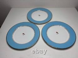 Pip Studio Love Birds Blue Dinner Plate 10.6in(27cm) Set of 3 From JAPAN