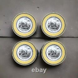 Plate Set For 6. German Porcelain. 6Big Plates 6Small. Dinner Villeroy&Boch Design