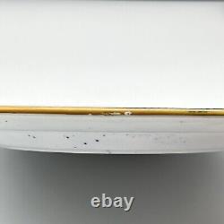 RARE 10.25 WEDGWOOD 1903 TURKEY Creamware BLUE POLYCHROME TRANSFER Dinner Plate