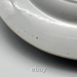 RARE 10.25 WEDGWOOD 1903 TURKEY Creamware BLUE POLYCHROME TRANSFER Dinner Plate
