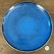 RARE Vtg Heath Ceramics Cobalt Blue Moonstone 10 7/8 Dinner Plate Coupe Line