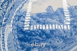 READ- Wedgwood University of Pennsylvania Blue Dinner Plates 10 3/8 Set of 12