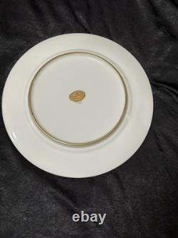 ROSENTHAL-CONTINENTAL Gold Encrusted Cobalt Blue/white Dinner Plate 5369 pattern