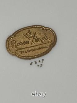 ROSENTHAL-CONTINENTAL Gold Encrusted Cobalt Blue/white Dinner Plate 5369 pattern