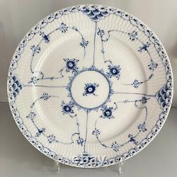 ROYAL COPENHAGEN Blue Fluted Half Lace DINNER PLATE 10 NEW #625 cm Speiseteller