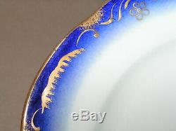 RR/BS Baltimore & Ohio Railroad China Dinner Plate in the Royal Blue Pattern