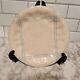 Rae Dunn Retired Boutique Blue Linen 10 Dinner Plate Blue Plaid