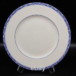 Ralph Lauren 3 Dinner & 2 Salad Plates 10.5 & 8.5 Mandarin Blue White Floral