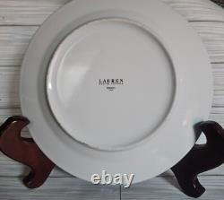 Ralph Lauren Knockhill Accent 9-Inch Dinner Plates (4) New Without Tags