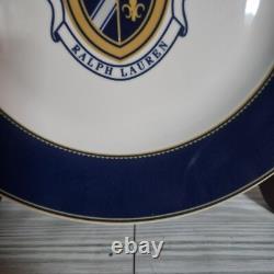 Ralph Lauren Knockhill Accent 9-Inch Dinner Plates (4) New Without Tags