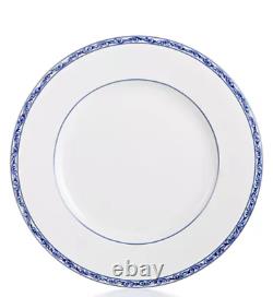 Ralph Lauren Mandarin Blue 10 3/4 Dinner Plates Set 2 New