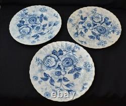 Ralph Lauren Morning Garden Blue Dinner Plates (6), Mug & Pitcher Set Lot