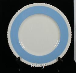 Rare! Antique Lenox China Gadroon Blue Dinner Plate 10 1/2 Diameter Mint