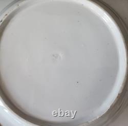Rare Pattern Georgian Period 5 Soup Plates Bone China Coalport England 1805-1835