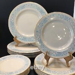 Rare Royal Doulton HAMPTON COURT Service For 6 Dinner, Salad, Bread Plates EUC