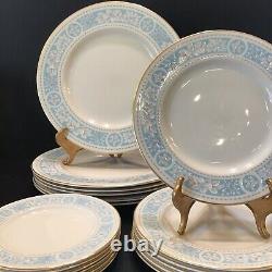 Rare Royal Doulton HAMPTON COURT Service For 6 Dinner, Salad, Bread Plates EUC