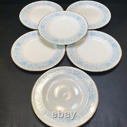 Rare Royal Doulton HAMPTON COURT Service For 6 Dinner, Salad, Bread Plates EUC