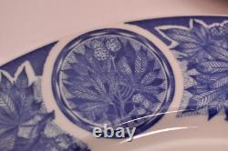 Rare Shenango China OHIO State University Blue Dinner Plates Set of 3