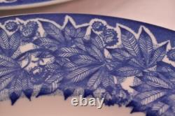 Rare Shenango China OHIO State University Blue Dinner Plates Set of 3