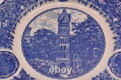 Rare Shenango China OHIO State University Blue Dinner Plates Set of 3
