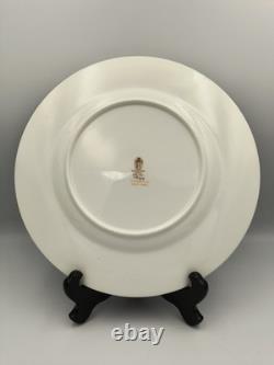 Rare Tiffany and Co Wedgwood Collaboration Swinburne Blue Dinner Plate Set of 4