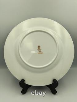 Rare Tiffany and Co Wedgwood Collaboration Swinburne Blue Dinner Plate Set of 4