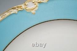 Reverend Charles Doughty Theberton Hall Armorial Dinner Plates Set of 7 Antique
