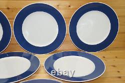 Rosenthal Composition Cobalt (6) Dinner Plates, 10