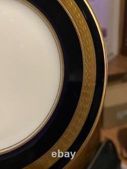 Rosenthal Eminence Cobalt / Blue Gold Five Pc Place Setting For Ten/50pcs