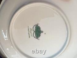 Rosenthal Regent Navy Blue Gold Gilt China Dinner Salad Bread Plates Set Of 23