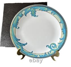 Rosenthal Versace 11 1/4 Dinner Plate Medusa Ikarus Arabesque Blue With Box KC