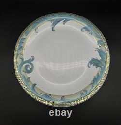 Rosenthal Versace 11 1/4 Dinner Plate Medusa Ikarus Arabesque Blue With Box KC