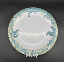 Rosenthal Versace 11 1/4 Dinner Plate Medusa Ikarus Arabesque Blue With Box KC