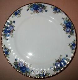 Royal Albert Moonlight Rose 6 Dinner Plates, English First Quality, Superb