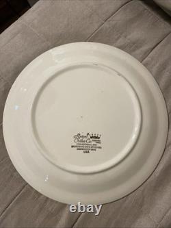 Royal China Co Currier & Ives Deviled Egg Plate 10-3/4 Ohio Old Grist Mill