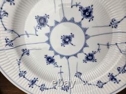 Royal Copenhagen 175 Blue Fluted Plain Dinner Plate 10 x2