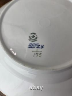 Royal Copenhagen 175 Blue Fluted Plain Dinner Plate 10 x2