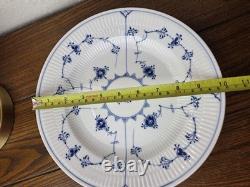 Royal Copenhagen 175 Blue Fluted Plain Dinner Plate 10 x2